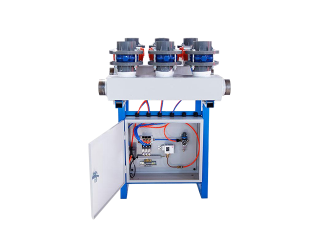 Automatic gas distribution station